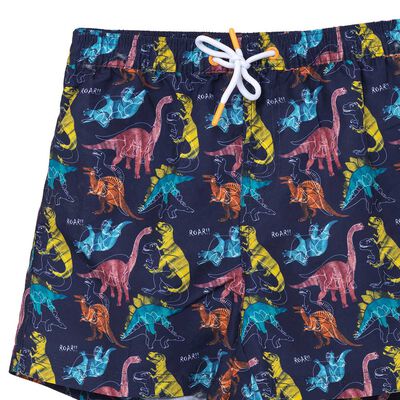 Imagen 2 del producto Traje de Baño Short Niño Chess Azul, Navy, Negro