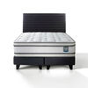 Cama Europea Flex King Majesty + 1 Respaldo