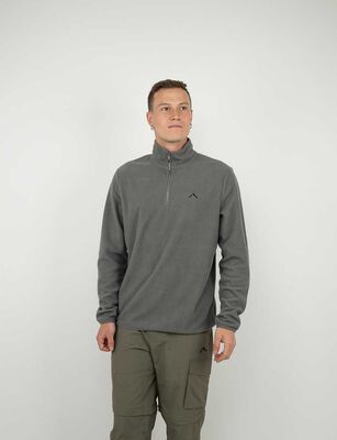 Imagen 1 del producto Polerón Deportivo Hombre Alpinextrem Gris, Negro
