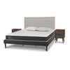 Cama Europea CIC King New Ortopedic + Respaldo Tigris + 2 Veladores + Almohadas Viscoel&aacute;sticas