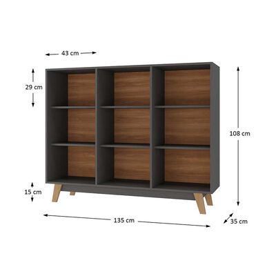 Imagen 2 del producto Librero Di Poretti Dina Negro