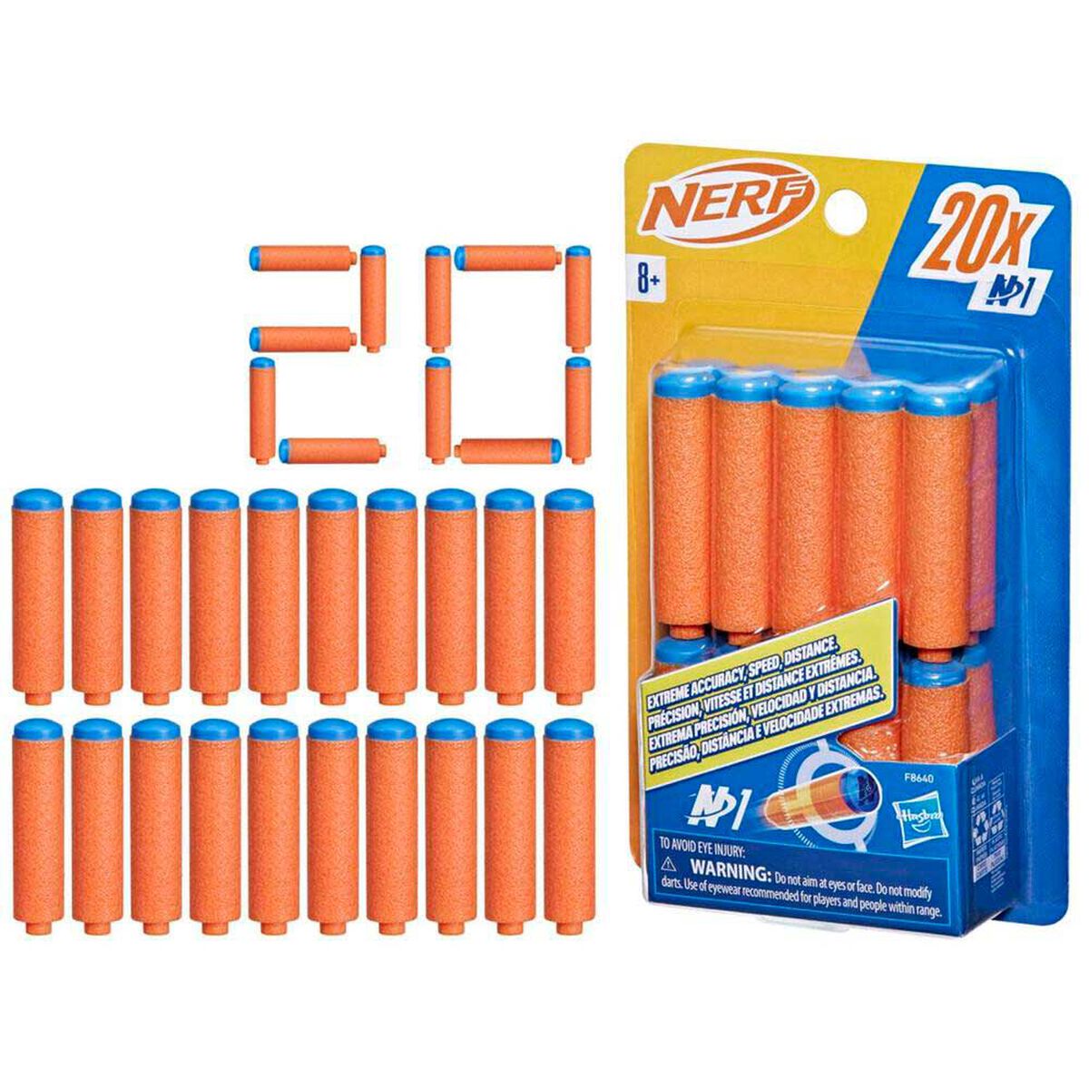 Dardos Nerf N Series 20 Unidades
