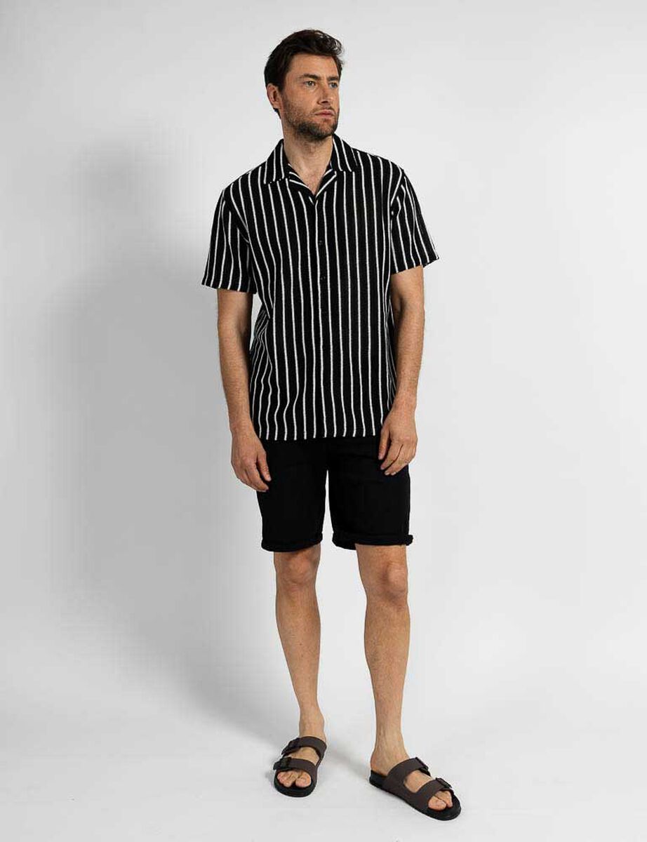 Camisa Crochet Manga Corta Hombre Soviet