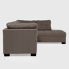 Seccional Derecho Muebles MPR Edimburgo 5 Cuerpos Caf&eacute;
