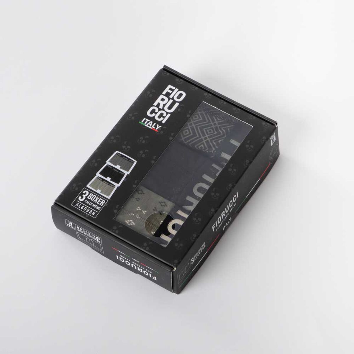 Pack 3 Bóxer Medio Hombre Fiorucci