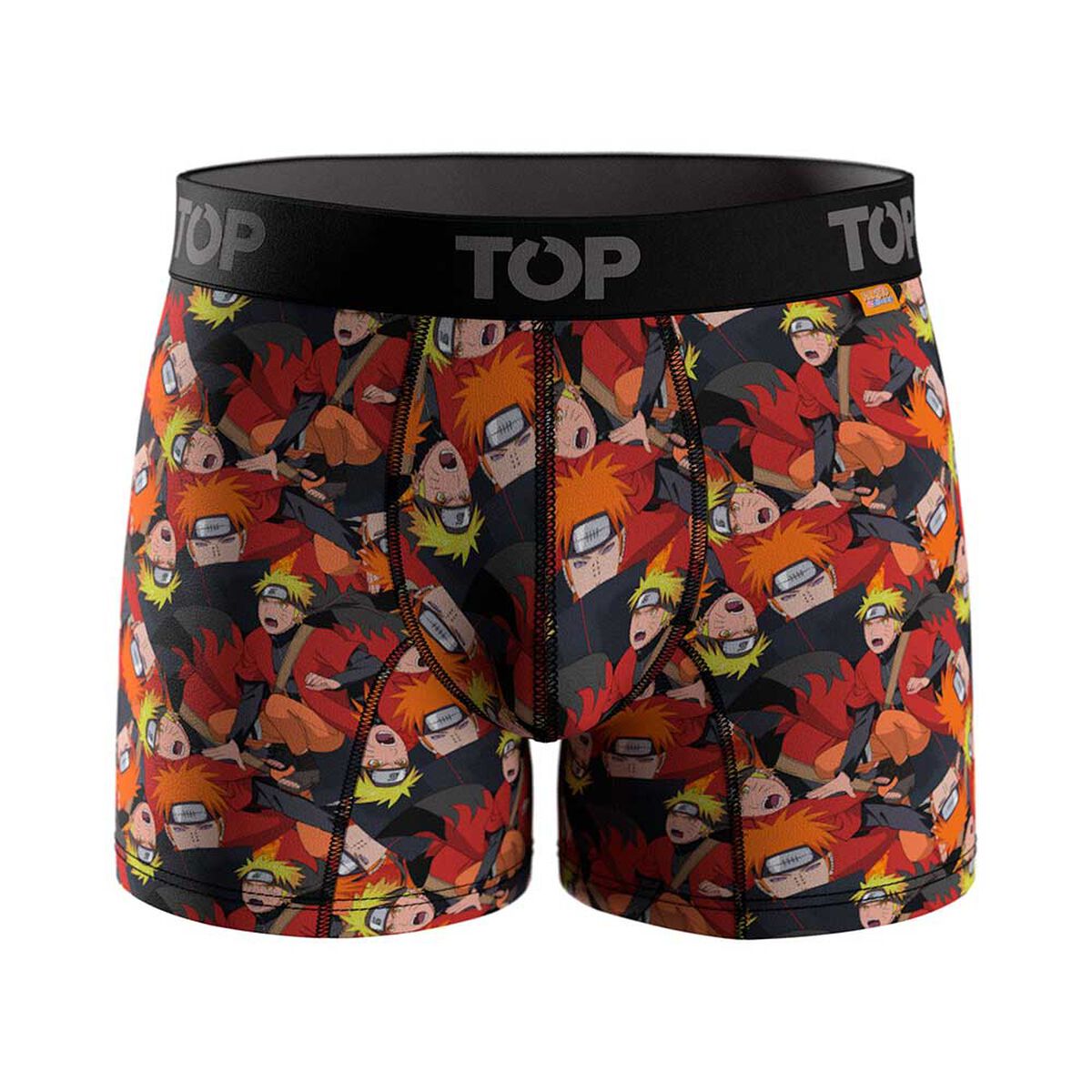 Pack 3 Bóxer Medio Microfibra Naruto Shippuden Hombre Top