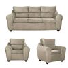 Juego de Living Mexx Muebles Dubai 5 Cuerpos Beige