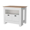 Isla de Cocina TuHome Arlet 2 Puertas Blanco