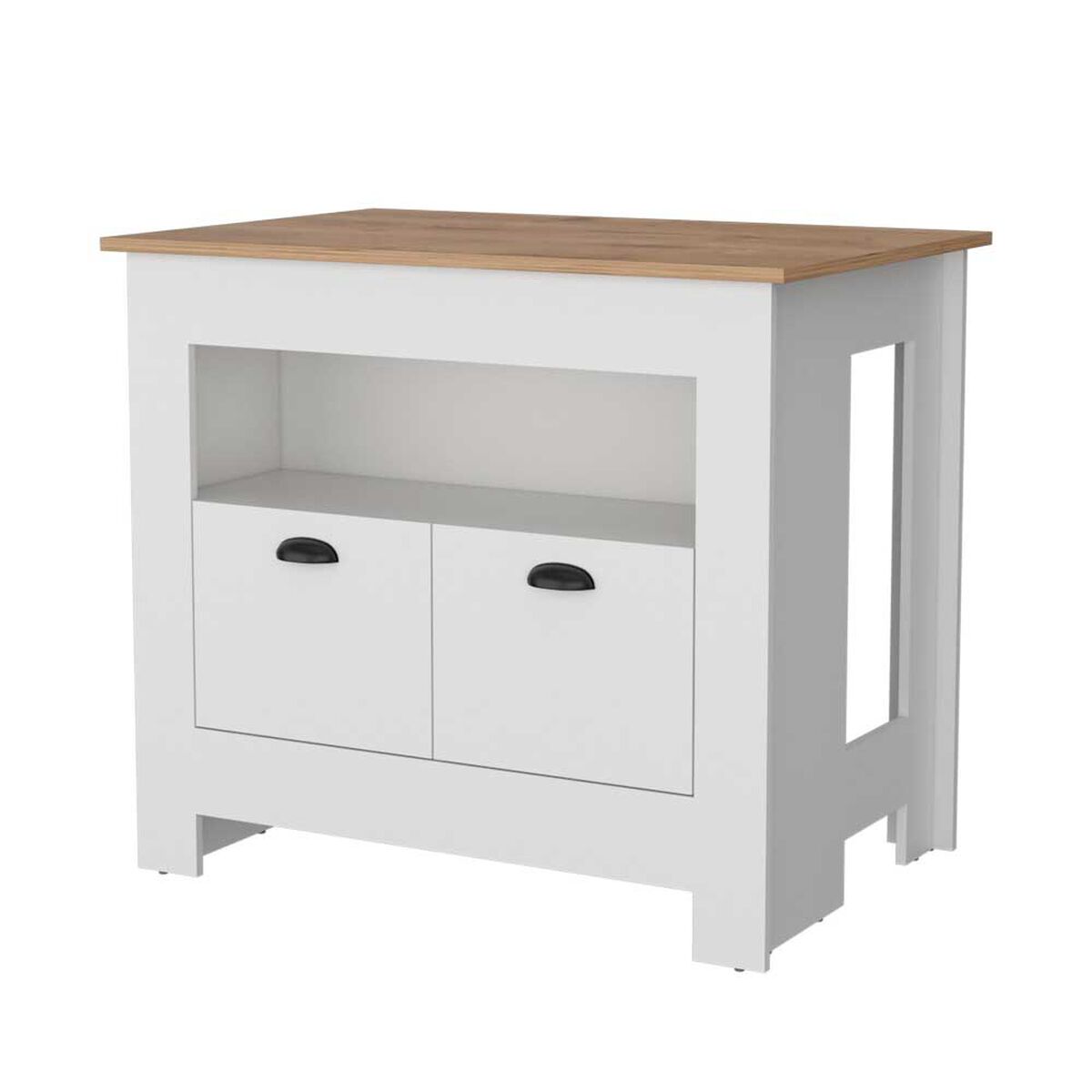 Isla de Cocina TuHome Arlet 2 Puertas Blanco