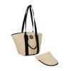 Cartera Tote + Visera Secret Habana SS25 L Negro