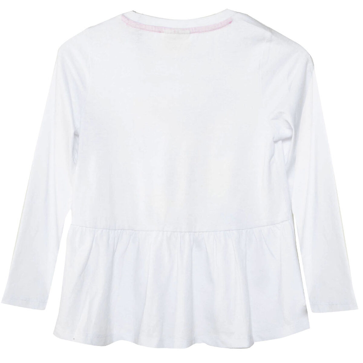 Polera Manga Larga de Algodón Niña Chess