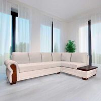 Sofá Seccional Living Factory Michigan 6 Cuerpos Beige