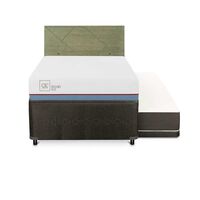 Cama Nido CIC 1,5 Plazas Excellence Plus + Respaldo Villarrica Olivo