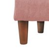 Juego de Living Innovamuebles Rio Sofá 2 Cuerpos + Dos Sillones 1 Cuerpo Rosa