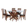 Juego de Comedor Latam Home Alicante 6 Sillas Negro