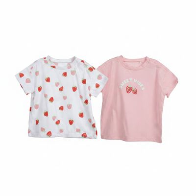Pack 2 Polera Manga Corta Chess Baby
