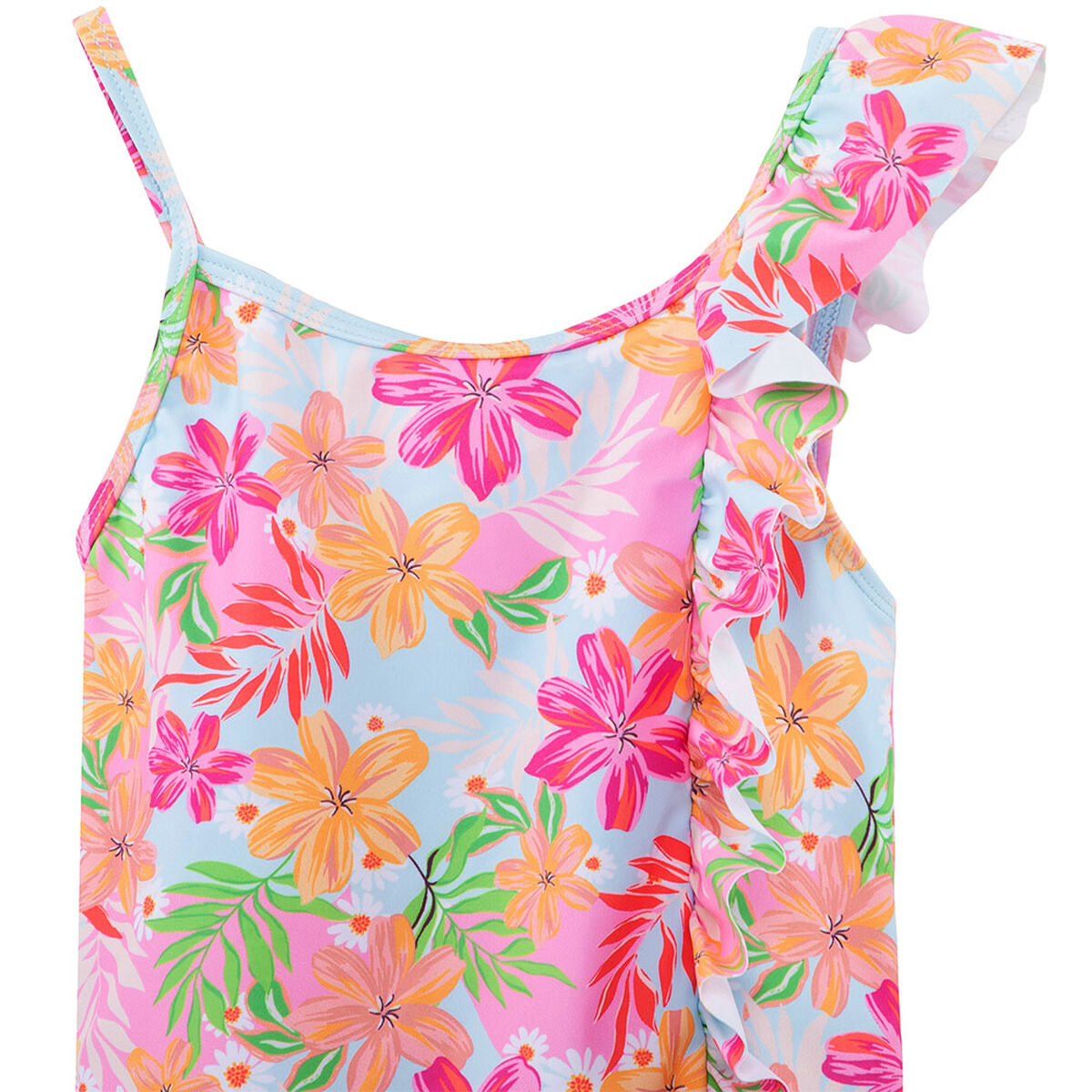 Traje de Baño Floreado Niña Chess
