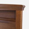 Cama Europea Rosen 2 Plazas Indie + Respaldo + 2 Veladores Veneto
