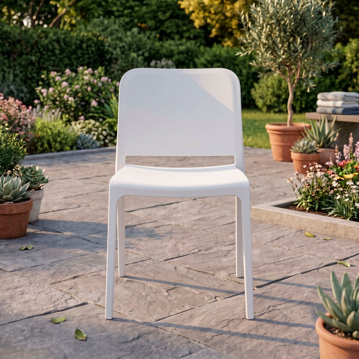 Silla Tuhome Triveca Blanca