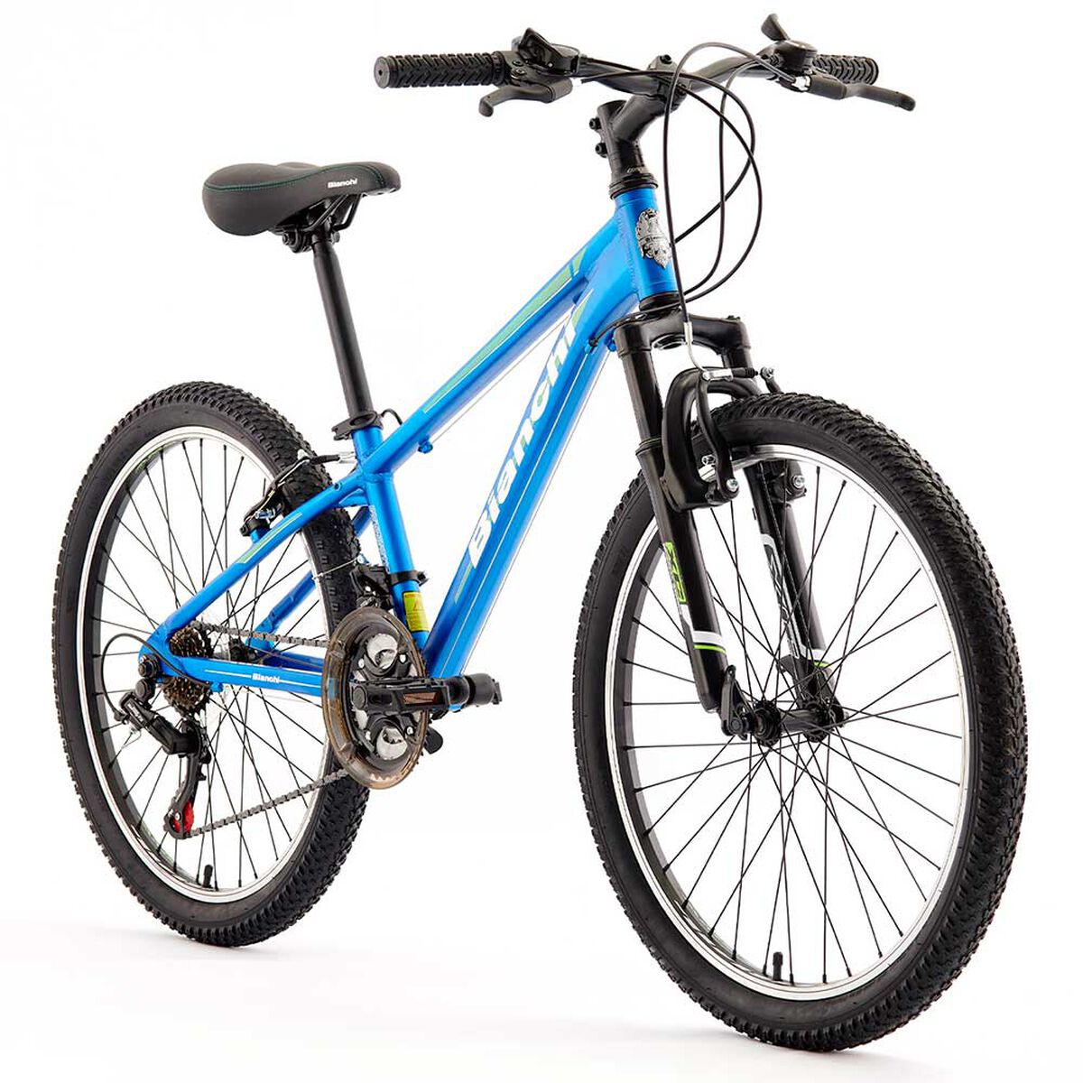 Bicicleta Mountain Bike Bianchi Xc 240 Sx Alloy Aro 24 Azul