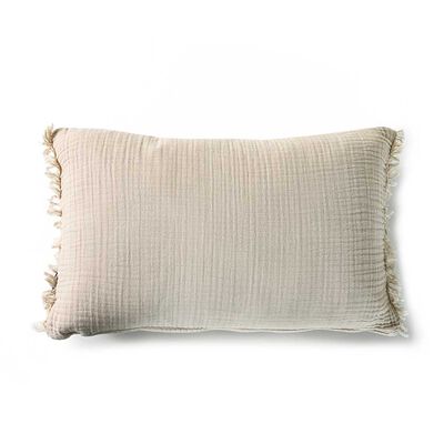 Cojín Cannon Gauze Beige 40x60 cm