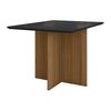 Juego de Comedor Home Mobili Halo 4 Sillas Grafito