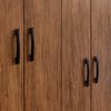 Closet Almore Mexico 6 Puertas 2 Cajones Castano