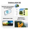 Celular Samsung Galaxy A34 5G 128GB 6,6" Awesome Silver Liberado