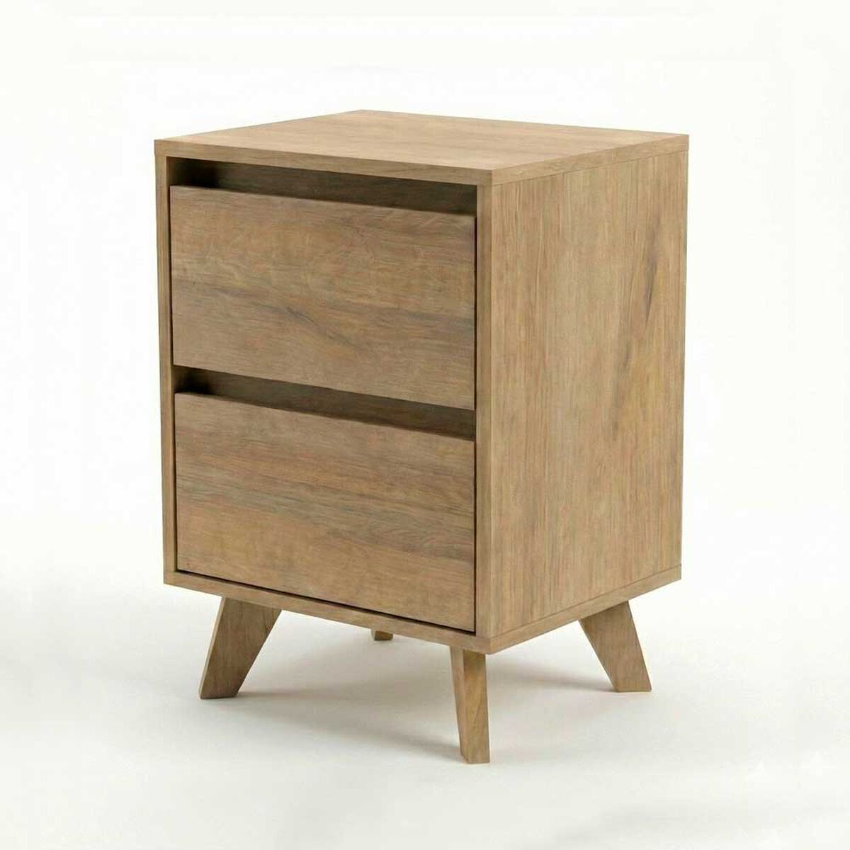 Velador Home Mobili Kalmar 2 Cajones