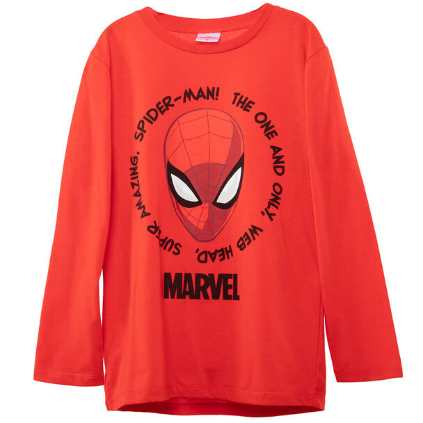 Polera Manga Larga Niño Marvel