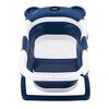 Bañera Plegable Smart Bear Azul con Termómetro Bebsit