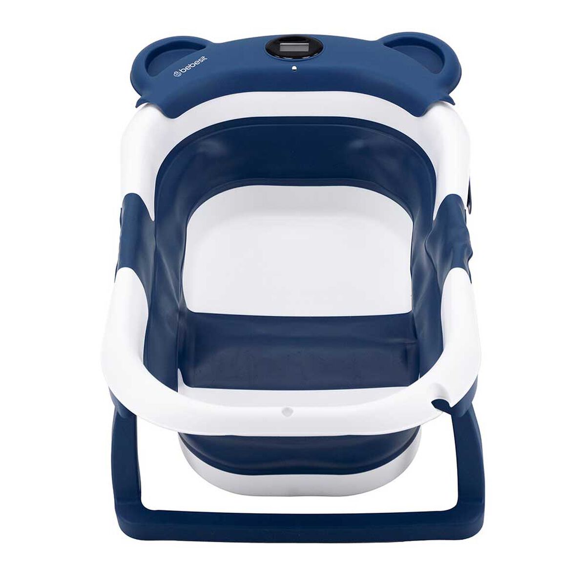 Bañera Plegable Smart Bear Azul con Termómetro Bebsit