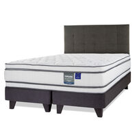 Cama Europea Flex Super King Majesty + 1 Respaldo