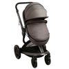 Coche Cuna Travel System Bebe Quantum Gris Bebesit