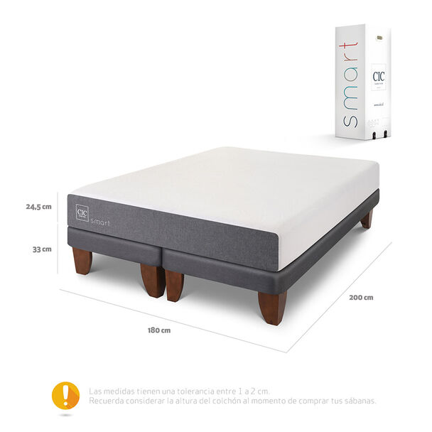 Cama Europea CIC King Smart