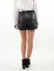 Falda Mini Ecocuero Mujer Zibel