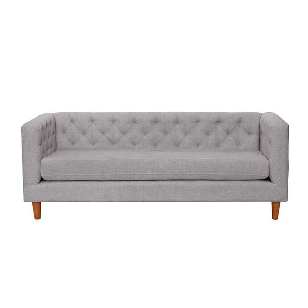Sofá Latam Home Brescia 3 Cuerpos Gris Claro