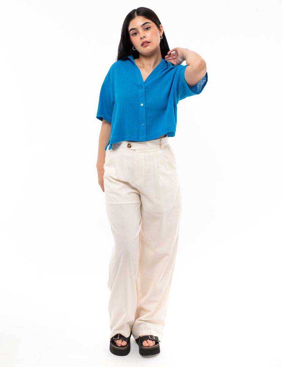 Pantalón Lino Mujer Icono