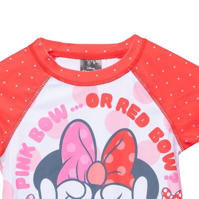 Imagen 2 del producto Traje de baño Manga Larga Niña Minnie Rojo