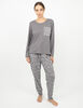Pijama Algod&oacute;n Manga larga Mujer Portman Club