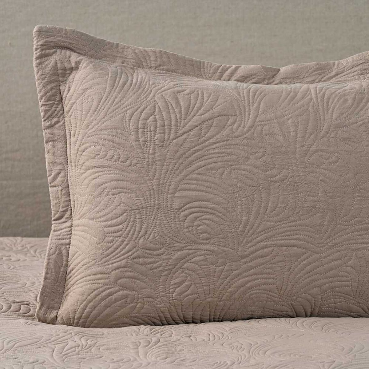 Quilt Cannon 1.5 Plazas Matelado Taupe