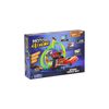 Pista de Carreras con Lanzador, 3 Velocidades, 2 Loops + 1 Auto Dise&ntilde;os Surtidos Happy Line