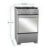 Cocina a Gas Mabe CMC5540FX1 4 Quemadores