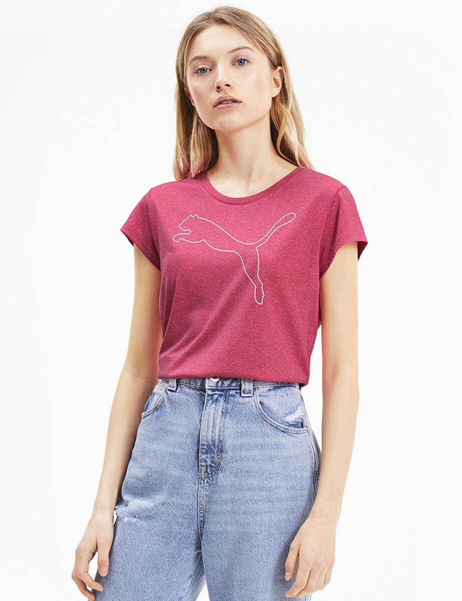 Polera Mujer Puma Heather Tee