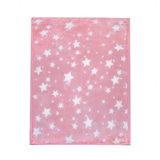 Manta Estrellas Rosa Bebesit