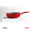 Wok Aluminio Thomas 28 cm Rojo