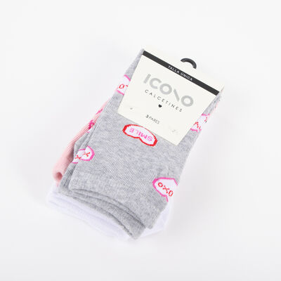 Pack 3 Calcetines Largo Icono