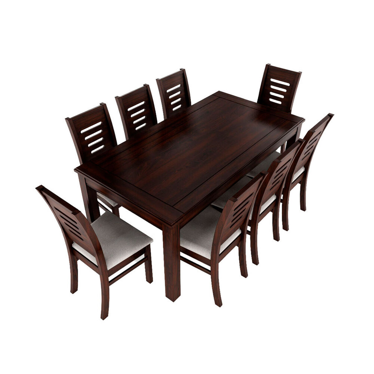 Juego de Comedor Muebles Hema Roma 8 Sillas Chocolate