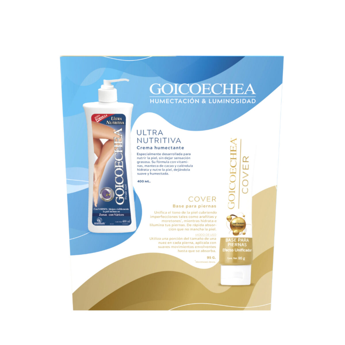 Pack Goicoechea Cover 95Gr+ Ultra Nutritiva 200Ml