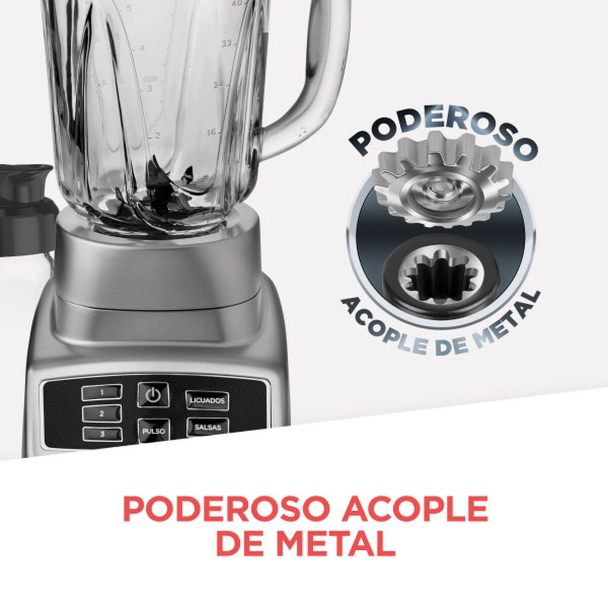 Licuadora Pulverix Digital B +D 1,5 lts.